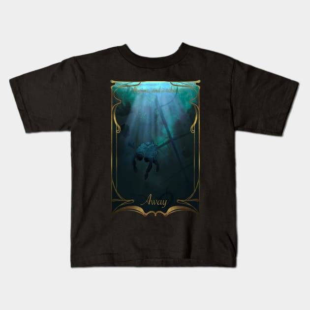 Open Water Kids T-Shirt by xdrewstroyerx